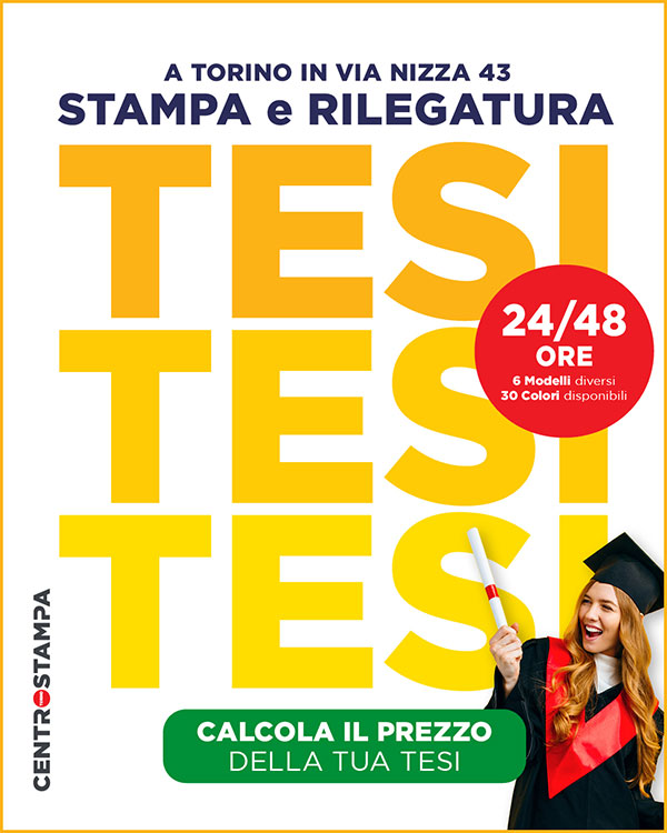 Stampa e Rilegatura Tesi di Laurea